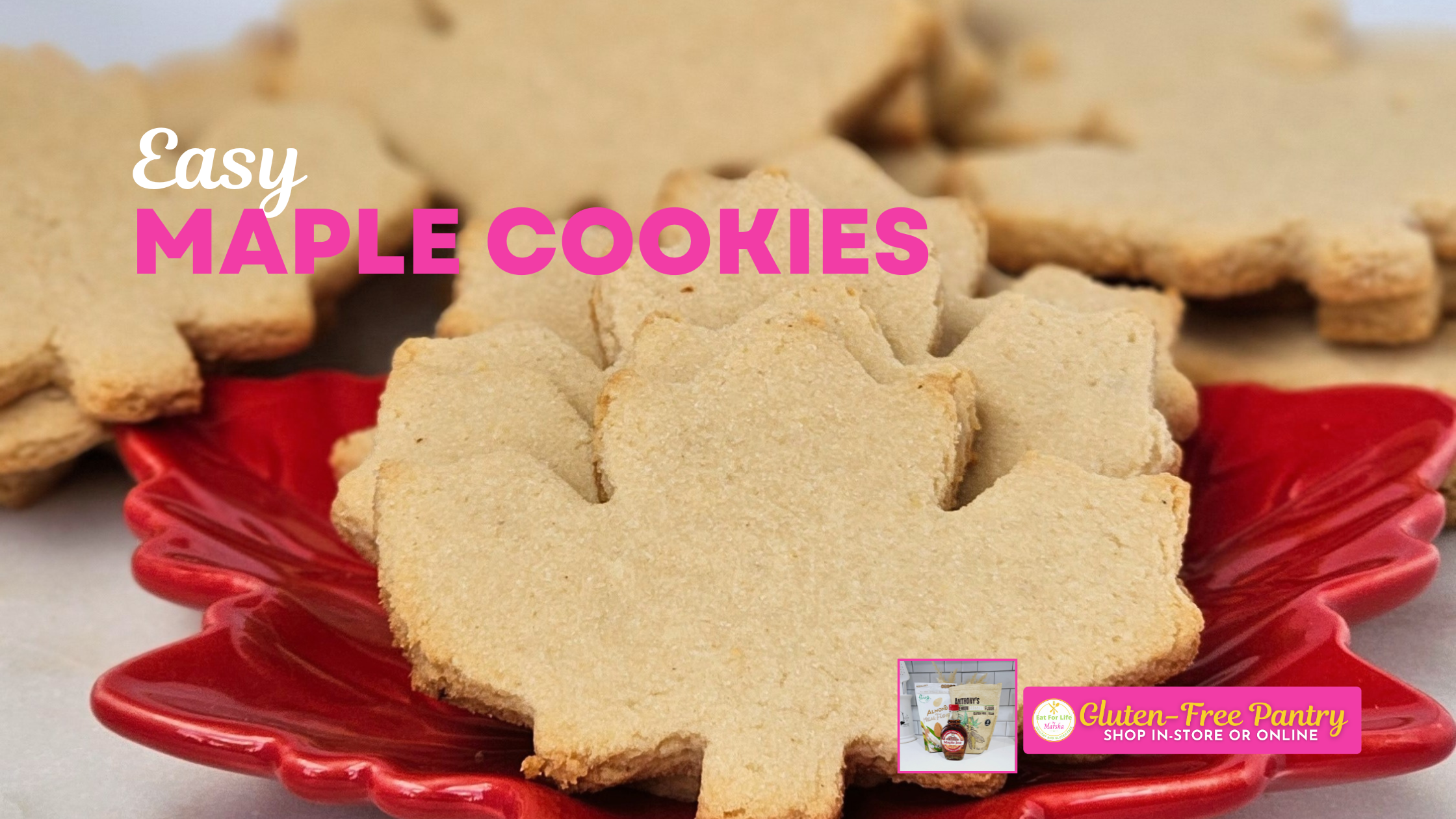 Easy Maple Cookies | Eat For Life By Marsha